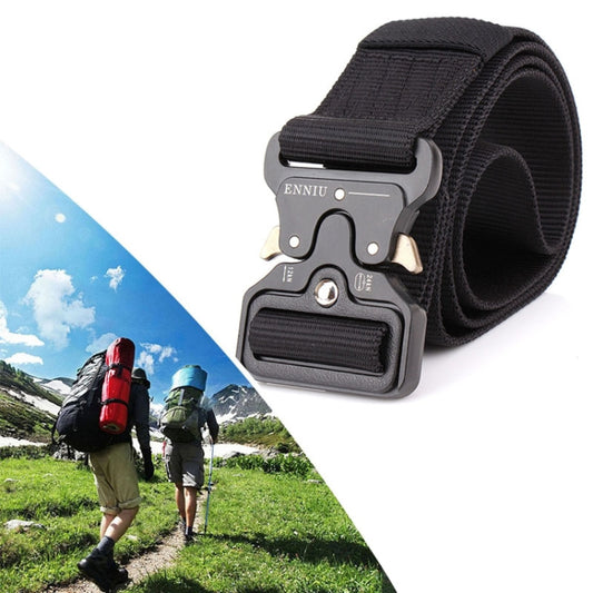 ENNIU 4.3cm Wide Outdoor Casual Nylon Belt Adjustable Multifunction Training Belts for Men - Belts by PMC Jewellery | Online Shopping South Africa | PMC Jewellery | Buy Now Pay Later Mobicred