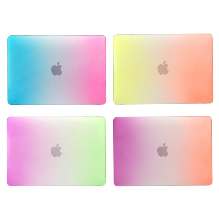 For 2016 New Macbook Pro 13.3 inch A1706 & A1708 Laptop Rainbow Pattern PC Protective Case - MacBook Pro Cases by PMC Jewellery | Online Shopping South Africa | PMC Jewellery | Buy Now Pay Later Mobicred