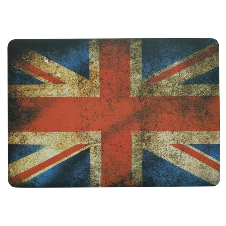 For 2016 New Macbook Pro 13.3 inch A1706 & A1708 Retro UK Flag Pattern Laptop Water Decals PC Protective Case - MacBook Pro Cases by PMC Jewellery | Online Shopping South Africa | PMC Jewellery | Buy Now Pay Later Mobicred