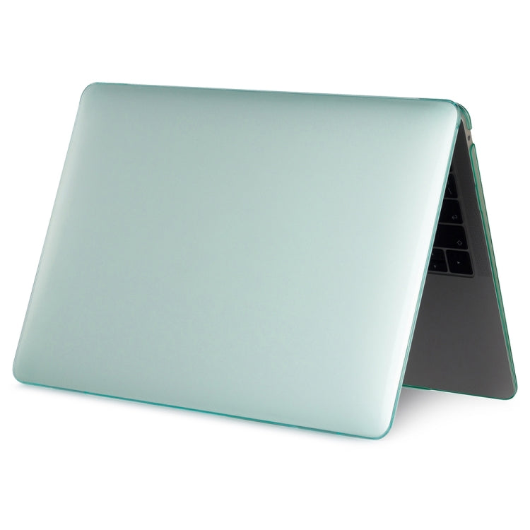 For MacBook Air 13.3 inch A1932 2018 & A2179 2020 & A2337 Laptop Crystal Style Protective Case(Green) - MacBook Air Cases by PMC Jewellery | Online Shopping South Africa | PMC Jewellery | Buy Now Pay Later Mobicred