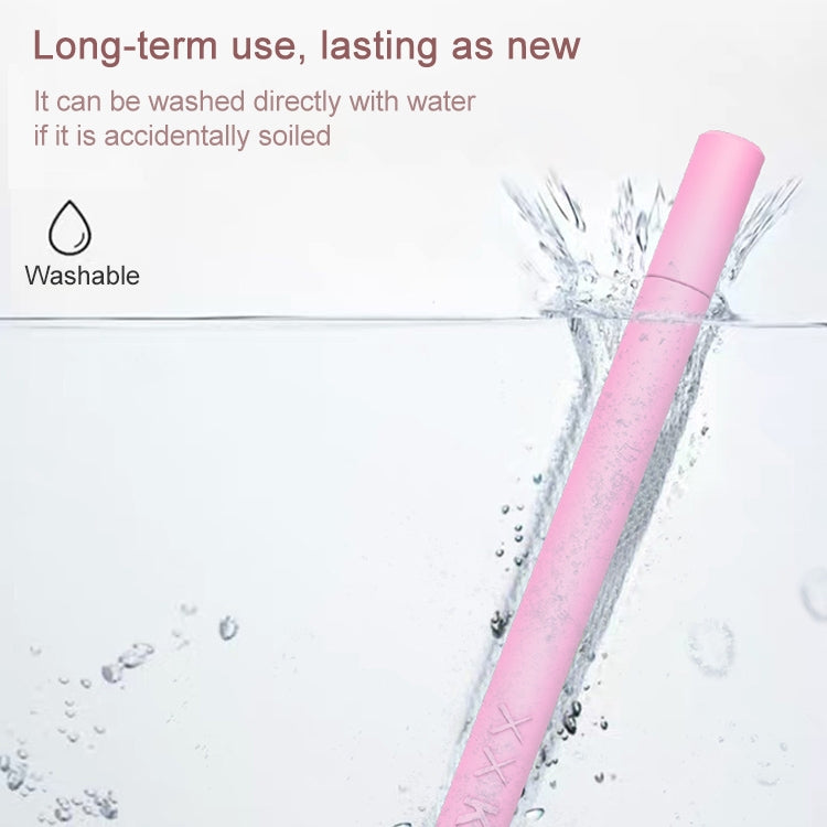 LOVE MEI For Apple Pencil 2 Middle Finger Shape Stylus Pen Silicone Protective Case Cover (Purple) - Pencil Accessories by LOVE MEI | Online Shopping South Africa | PMC TechLife | Buy Now Pay Later Mobicred