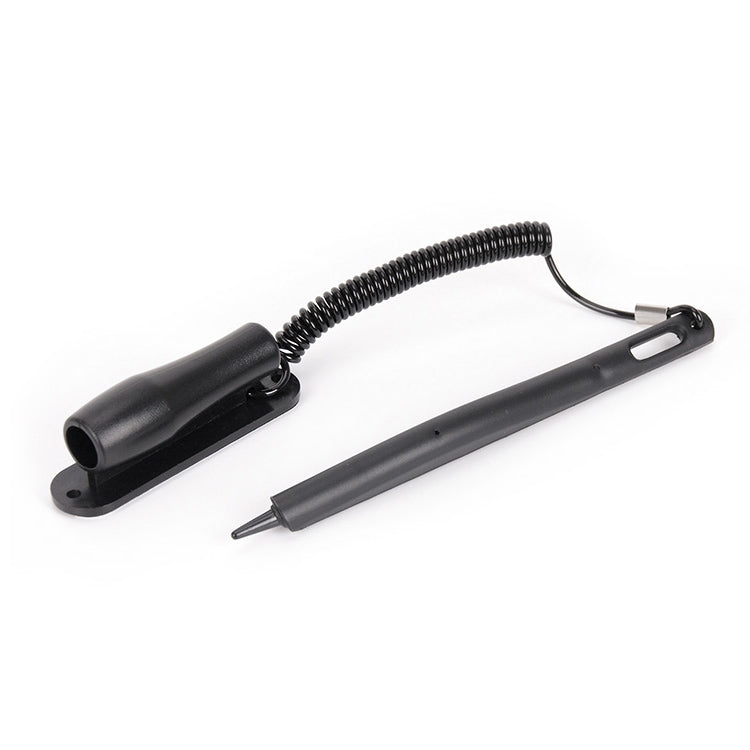 0319 Navigator Touch Stylus Metal Aluminum Tube Body Resistance Stylus with Fixed Slot Base & Spring Cable - Stylus Pen by PMc TechLife | Online Shopping South Africa | PMc TechLife | Buy Now Pay Later Mobicred