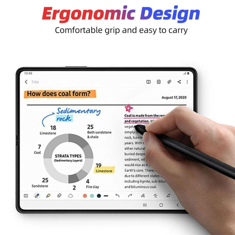 Touch Capacitive Pen Stylus For Samsung Galaxy Z Fold4 / Galaxy Z Fold3 5G (Beige White) - Stylus Pen by PMC TechLife | Online Shopping South Africa | PMC TechLife | Buy Now Pay Later Mobicred