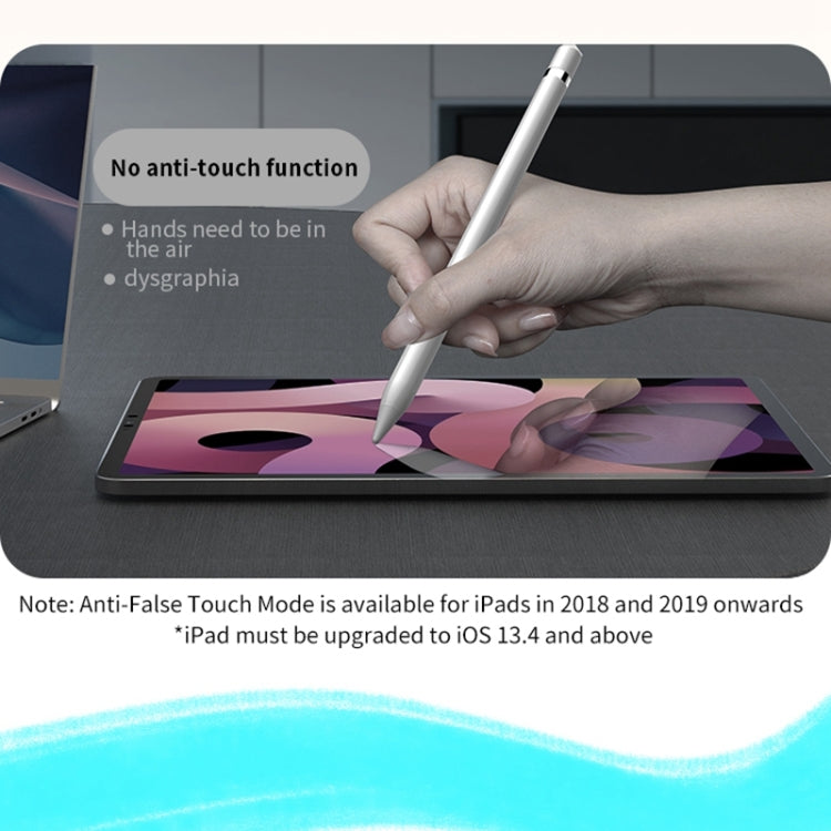 Yesido ST13 8 Pin Interface Multi-function Bluetooth Wireless Stylus Pen Capacitive Pencil for iPad (White) - Stylus Pen by Yesido | Online Shopping South Africa | PMC Jewellery | Buy Now Pay Later Mobicred