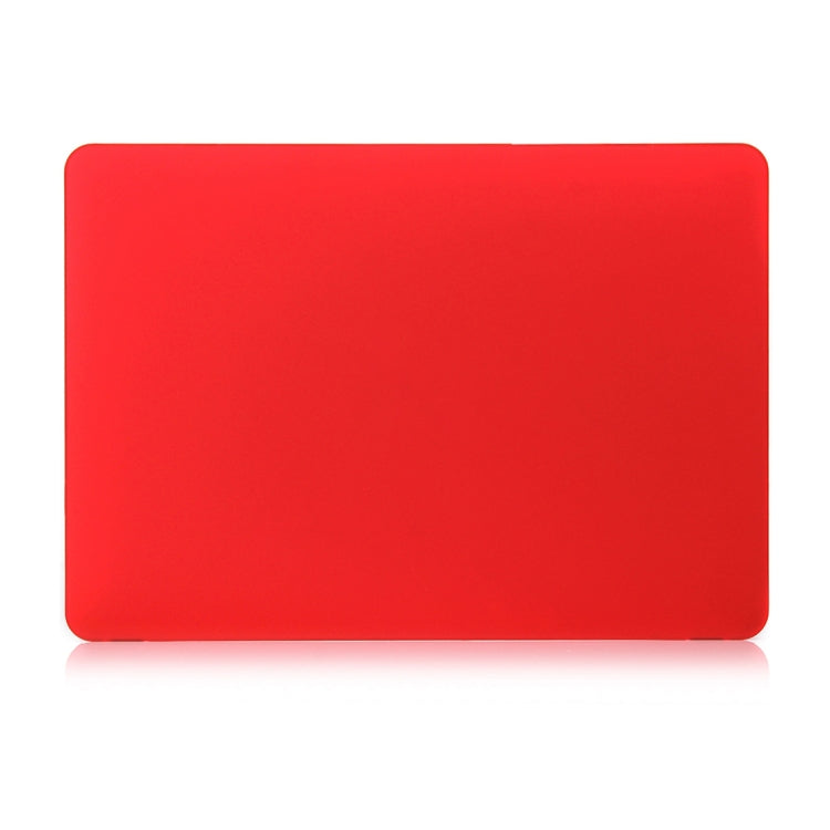 ENKAY Hat-Prince 2 in 1 Frosted Hard Shell Plastic Protective Case + US Version Ultra-thin TPU Keyboard Protector Cover for 2016 New MacBook Pro 13.3 inch without Touchbar (A1708)(Red) - MacBook Pro Cases by ENKAY | Online Shopping South Africa | PMC Jewellery | Buy Now Pay Later Mobicred