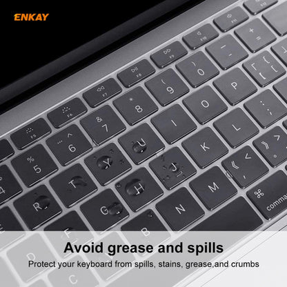 For MacBook Air 13.3 inch A1932 2018 ENKAY Hat-prince US Version of The Notebook Ultra-thin TPU Keyboard Protective Cover - Keyboard Protector by ENKAY | Online Shopping South Africa | PMC Jewellery | Buy Now Pay Later Mobicred