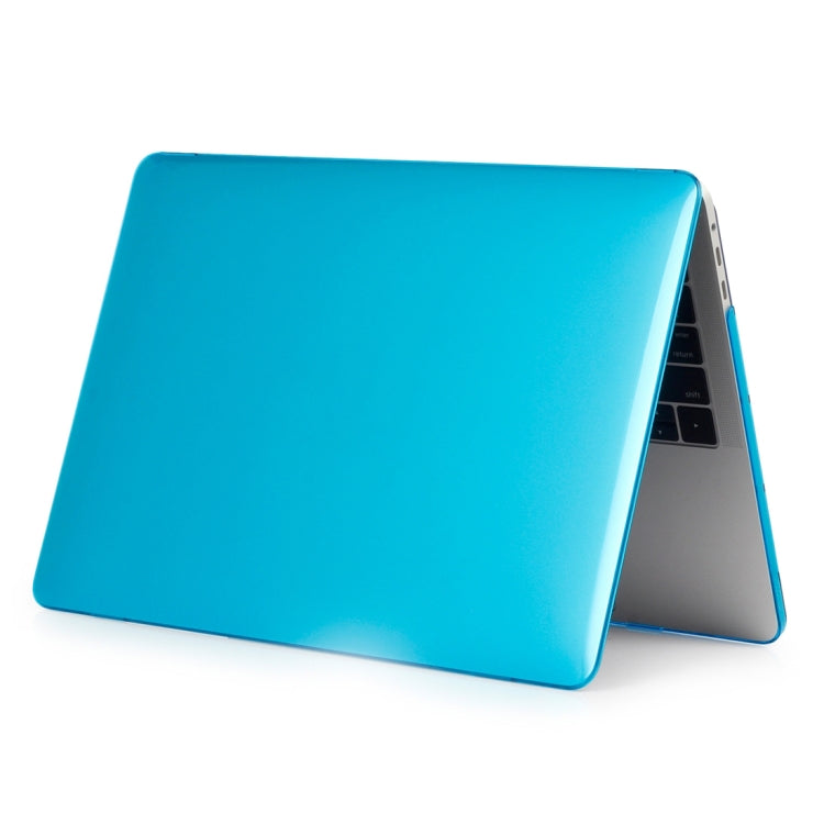 ENKAY Hat-Prince 2 in 1 Crystal Hard Shell Plastic Protective Case + US Version Ultra-thin TPU Keyboard Protector Cover for 2016 New MacBook Pro 13.3 inch with Touchbar (A1706)(Blue) - free shipping - PMC Jewellery - Order now!