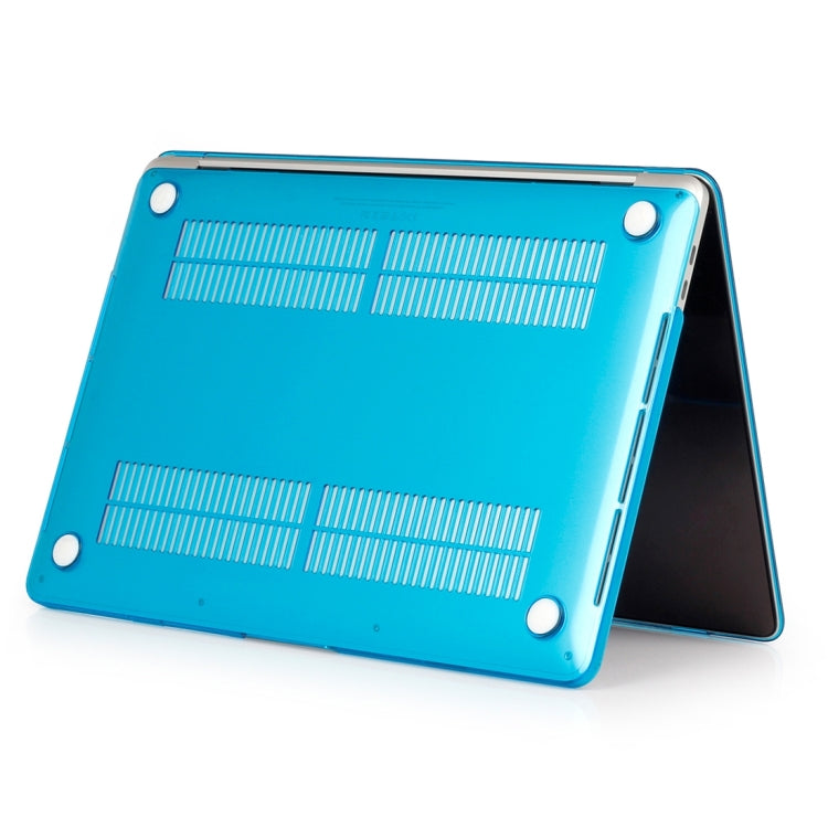 ENKAY Hat-Prince 2 in 1 Crystal Hard Shell Plastic Protective Case + US Version Ultra-thin TPU Keyboard Protector Cover for 2016 New MacBook Pro 13.3 inch with Touchbar (A1706)(Blue) - free shipping - PMC Jewellery - Order now!