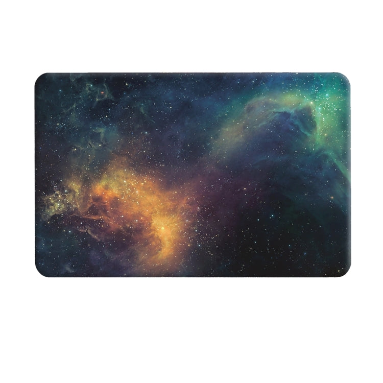 For Macbook Pro Retina 15.4 inch Starry Sky Patterns Apple Laptop Water Decals PC Protective Case(Green) - MacBook Pro Cases by PMC Jewellery | Online Shopping South Africa | PMC Jewellery | Buy Now Pay Later Mobicred