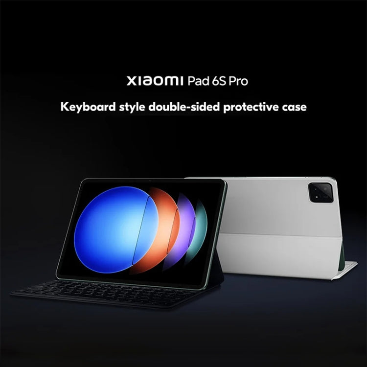 Original For Xiaomi Pad 6S Pro Keyboard Protective Leather Case (Black) - free shipping - PMC TechLife - Order now!