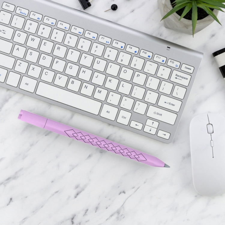 For Apple Pencil (USB-C) Diamond Pattern Silicone Stylus Pen Protective Case (Mint Green) - Pencil Accessories by PMC Jewellery | Online Shopping South Africa | PMC Jewellery | Buy Now Pay Later Mobicred