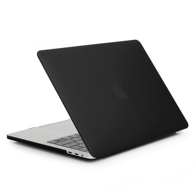 ENKAY Hat-Prince 2 in 1 Frosted Hard Shell Plastic Protective Case + Europe Version Ultra-thin TPU Keyboard Protector Cover for 2016 MacBook Pro 13.3 Inch without Touch Bar (A1708) (Black) - MacBook Pro Cases by ENKAY | Online Shopping South Africa | PMC Jewellery | Buy Now Pay Later Mobicred