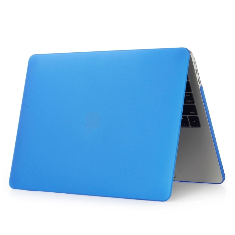 ENKAY Hat-Prince 2 in 1 Frosted Hard Shell Plastic Protective Case + Europe Version Ultra-thin TPU Keyboard Protector Cover for 2016 MacBook Pro 13.3 Inch without Touch Bar (A1708) (Dark Blue) - free shipping - PMC Jewellery - Order now!