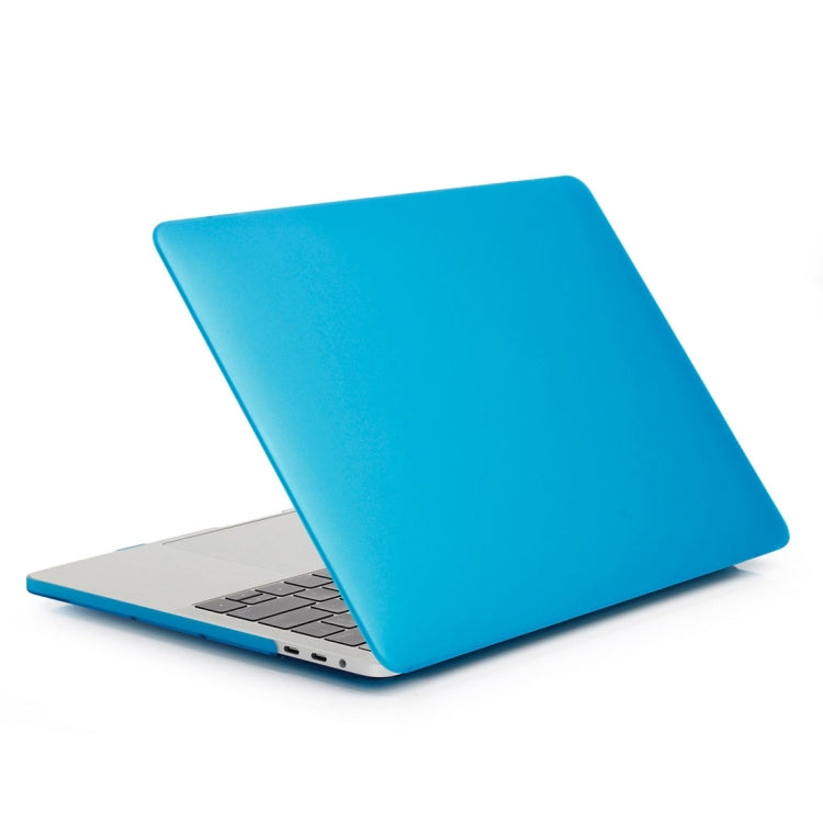 ENKAY Hat-Prince 2 in 1 Frosted Hard Shell Plastic Protective Case + Europe Version Ultra-thin TPU Keyboard Protector Cover for 2016 MacBook Pro 15.4 Inch with Touch Bar (A1707) (Baby Blue) - free shipping - PMC Jewellery - Order now!