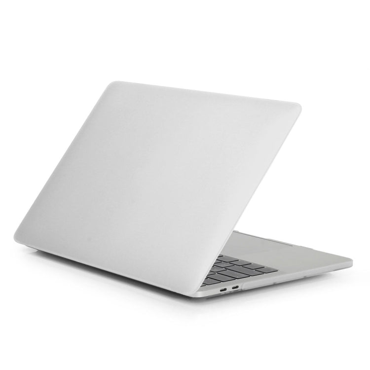 ENKAY Hat-Prince 2 in 1 Frosted Hard Shell Plastic Protective Case + Europe Version Ultra-thin TPU Keyboard Protector Cover for 2016 MacBook Pro 15.4 Inch with Touch Bar (A1707) (White) - MacBook Pro Cases by ENKAY | Online Shopping South Africa | PMC Jewellery | Buy Now Pay Later Mobicred