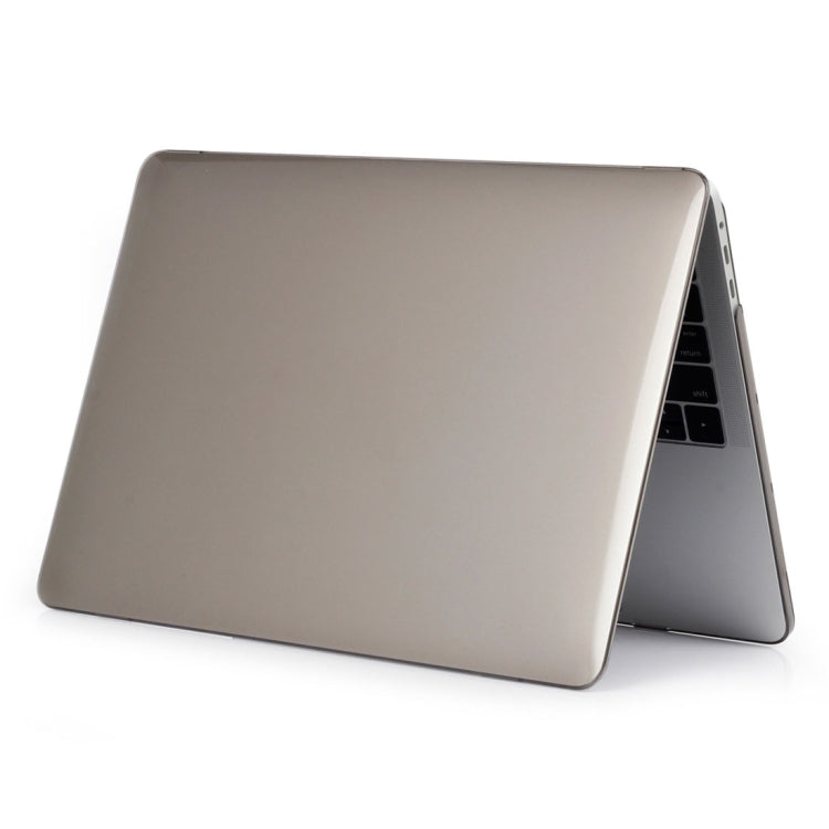 ENKAY Hat-Prince 2 in 1 Crystal Hard Shell Plastic Protective Case + Europe Version Ultra-thin TPU Keyboard Protector Cover for 2016 MacBook Pro 13.3 Inch with Touch Bar (A1706) (Grey) - MacBook Pro Cases by ENKAY | Online Shopping South Africa | PMC Jewellery | Buy Now Pay Later Mobicred