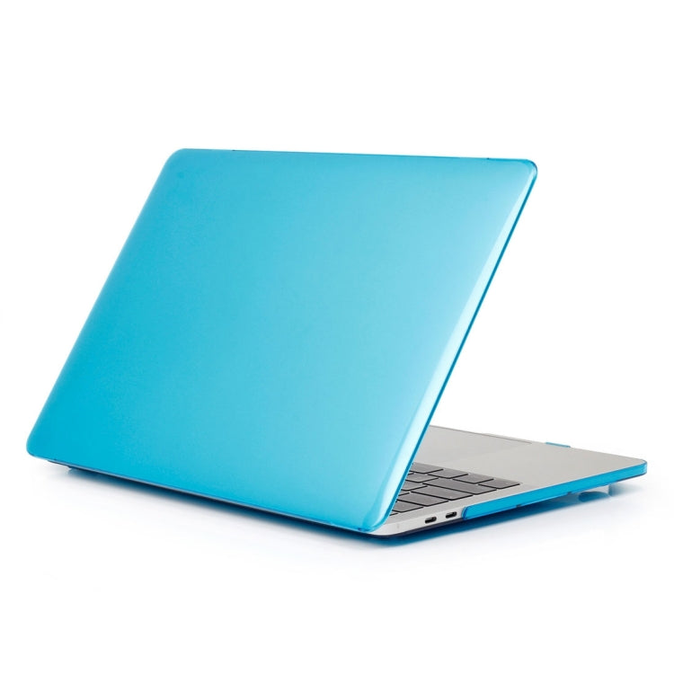 ENKAY Hat-Prince 2 in 1 Crystal Hard Shell Plastic Protective Case + Europe Version Ultra-thin TPU Keyboard Protector Cover for 2016 MacBook Pro 13.3 Inch without Touch Bar (A1708) (Baby Blue) - MacBook Pro Cases by ENKAY | Online Shopping South Africa | PMC Jewellery | Buy Now Pay Later Mobicred