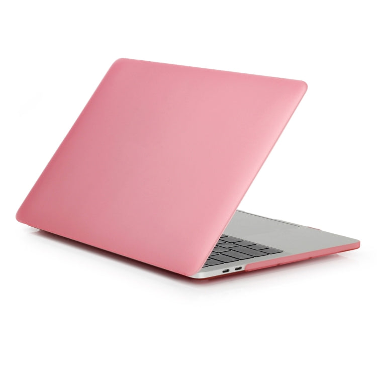 Laptop Frosted Style PC Protective Case for MacBook Pro 13.3 inch A1989 (2018) / A2159 / A2251 / A2289 / A2338(Pink) - MacBook Pro Cases by PMC Jewellery | Online Shopping South Africa | PMC Jewellery | Buy Now Pay Later Mobicred