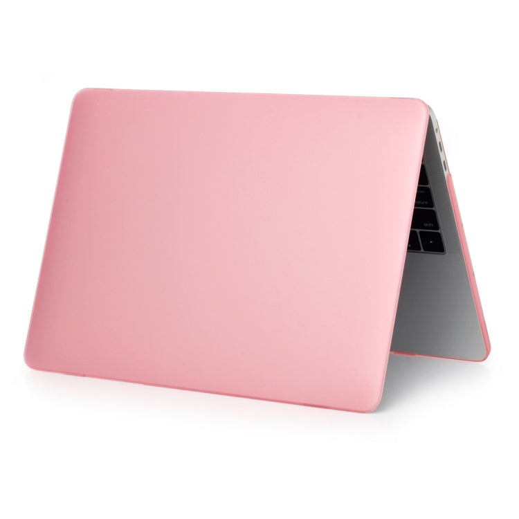 Laptop Frosted Style PC Protective Case for MacBook Pro 13.3 inch A1989 (2018) / A2159 / A2251 / A2289 / A2338(Pink) - MacBook Pro Cases by PMC Jewellery | Online Shopping South Africa | PMC Jewellery | Buy Now Pay Later Mobicred