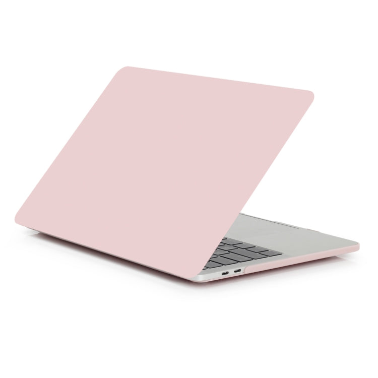 Laptop Frosted Style PC Protective Case for MacBook Pro 13.3 inch A1989 (2018) / A2159 / A2251 / A2289 / A2338(Light Pink) - MacBook Pro Cases by PMC Jewellery | Online Shopping South Africa | PMC Jewellery | Buy Now Pay Later Mobicred