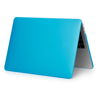 Laptop Frosted Style PC Protective Case for MacBook Pro 15.4 inch A1990 (2018)(Lake Blue) - MacBook Pro Cases by PMC Jewellery | Online Shopping South Africa | PMC Jewellery | Buy Now Pay Later Mobicred