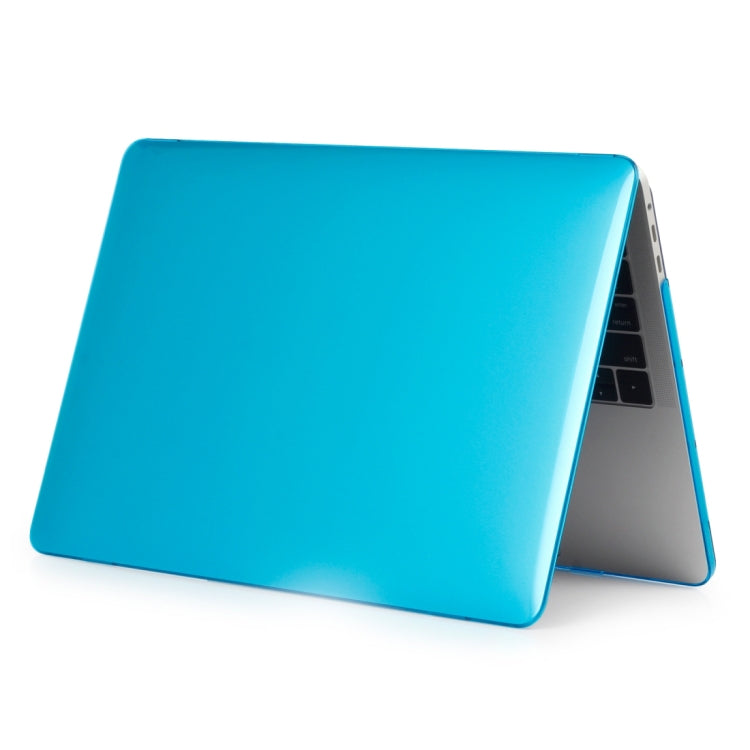 Laptop Crystal Style PC Protective Case for MacBook Pro 13.3 inch A1989 (2018) / A2159 / A2251 / A2289 / A2338(Lake Blue) - MacBook Pro Cases by PMC Jewellery | Online Shopping South Africa | PMC Jewellery | Buy Now Pay Later Mobicred