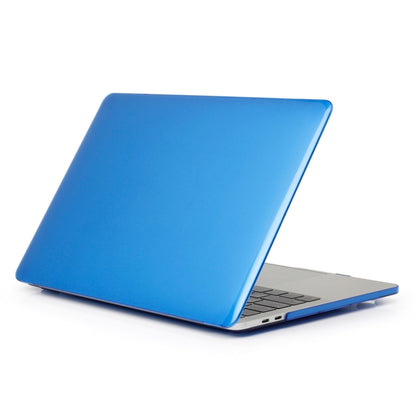 Laptop Crystal Style PC Protective Case for MacBook Pro 15.4 inch A1990 (2018) (Dark Blue) - MacBook Pro Cases by PMC Jewellery | Online Shopping South Africa | PMC Jewellery | Buy Now Pay Later Mobicred