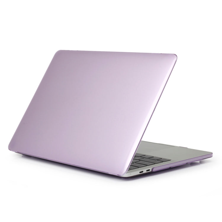 Laptop Crystal Style PC Protective Case for MacBook Pro 15.4 inch A1990 (2018) (Purple) - MacBook Pro Cases by PMC Jewellery | Online Shopping South Africa | PMC Jewellery | Buy Now Pay Later Mobicred