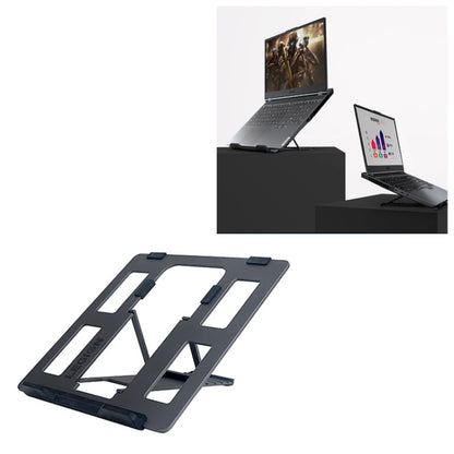 Lenovo Z2 Legion Gears Aluminum Alloy Notebook Laptop Desktop Heat Radiation Holder Cooling Bracket (Grey) - Laptop Stand by Lenovo | Online Shopping South Africa | PMC Jewellery | Buy Now Pay Later Mobicred