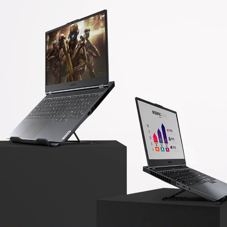 Lenovo Z2 Legion Gears Aluminum Alloy Notebook Laptop Desktop Heat Radiation Holder Cooling Bracket (Grey) - free shipping - PMC Jewellery - Order now!