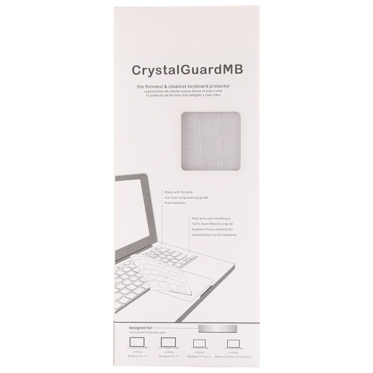 Keyboard Protector Silica Gel Film for MacBook Pro 13 / 15 & Air 13 (A1466 / A1502 / A1278 / A1286)(Transparent) - Keyboard Protector by PMC Jewellery | Online Shopping South Africa | PMC Jewellery | Buy Now Pay Later Mobicred