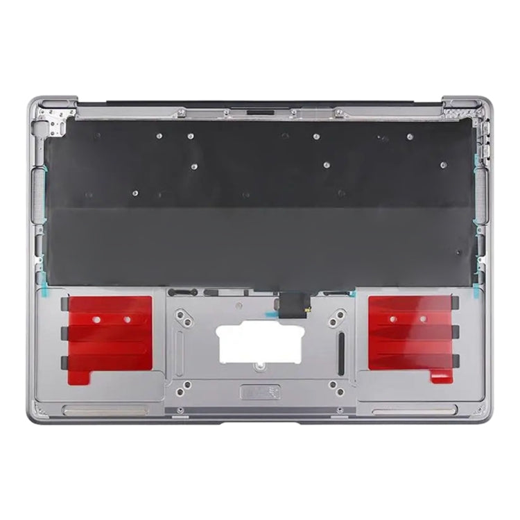 For Macbook Air 13 2020 M1 A2337 C-side Cover + UK Edition Key Board (Silver) - Bottom Cover by PMC Jewellery | Online Shopping South Africa | PMC Jewellery