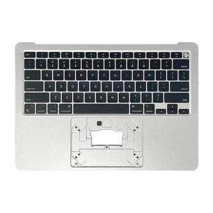 For Macbook Air 13 2020 M1 A2337 EMC3598 C-side Cover + US Edition Key Board (Silver) - Bottom Cover by PMC Jewellery | Online Shopping South Africa | PMC Jewellery