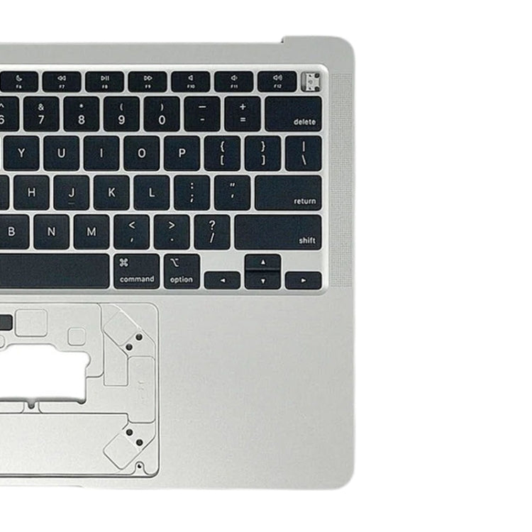 For Macbook Air 13 2020 M1 A2337 EMC3598 C-side Cover + US Edition Key Board (Silver) - Bottom Cover by PMC Jewellery | Online Shopping South Africa | PMC Jewellery