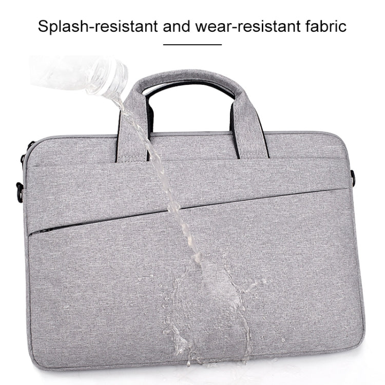 ST03S 13.3 inch Double Side Pockets Wearable Oxford Cloth Soft Handle Portable Laptop Tablet Bag(Black) - 13.3 inch by PMC TechLife | Online Shopping South Africa | PMC TechLife | Buy Now Pay Later Mobicred