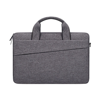 ST03S 13.3 inch Double Side Pockets Wearable Oxford Cloth Soft Handle Portable Laptop Tablet Bag(Deep Space Gray) - 13.3 inch by PMC Jewellery | Online Shopping South Africa | PMC Jewellery | Buy Now Pay Later Mobicred