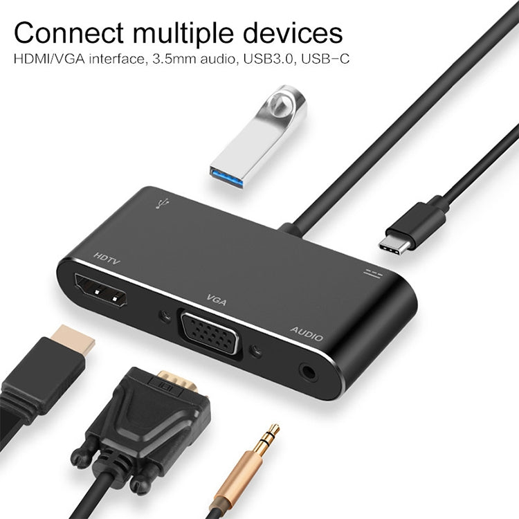 USB-C / Type-C to HDMI /VGA /USB 3.0 /PD Converter - Converter by PMC Jewellery | Online Shopping South Africa | PMC Jewellery | Buy Now Pay Later Mobicred