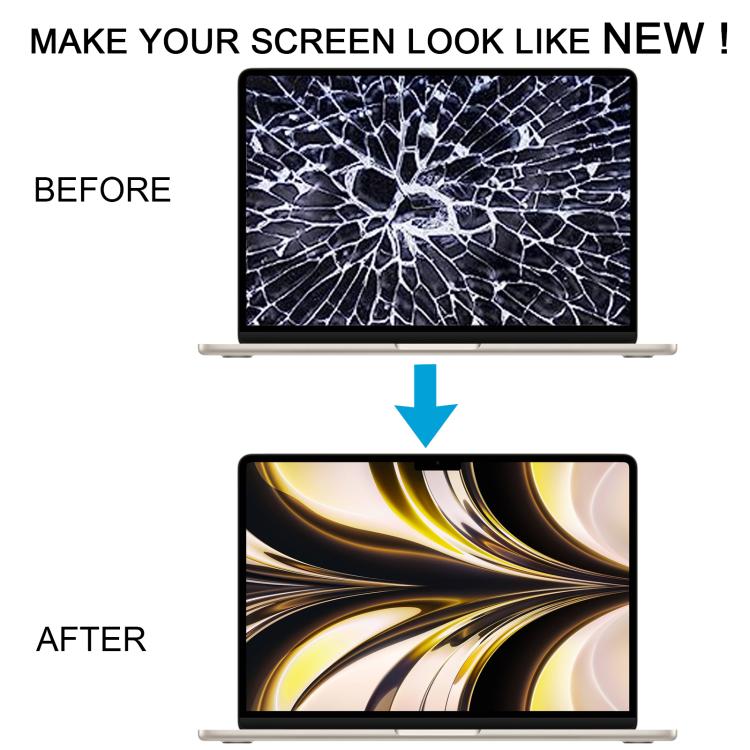 For MacBook Air 13.6 inch A3113 2024 EMC8611 Full LCD Display Screen(Starlight) - LCD Screen by PMc TechLife | Online Shopping South Africa | PMc TechLife | Buy Now Pay Later Mobicred