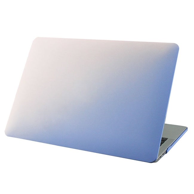 For Macbook Retina 12 inch A1931 / A1534 Cream Style Laptop Plastic Protective Case (Pink Blue) - MacBook Cases by PMC Jewellery | Online Shopping South Africa | PMC Jewellery | Buy Now Pay Later Mobicred