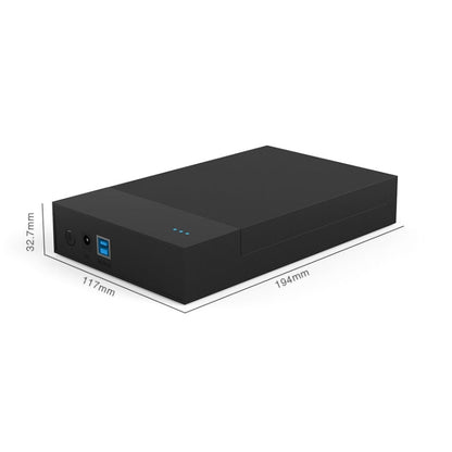 Blueendless 2.5 / 3.5 inch SSD USB 3.0 PC Computer External Solid State Mobile Hard Disk Box Hard Disk Drive (US Plug) - External Solid State Drives by Blueendless | Online Shopping South Africa | PMC Jewellery | Buy Now Pay Later Mobicred