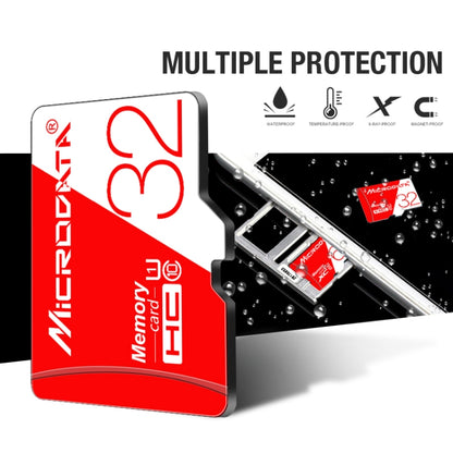 MICRODATA 128GB High Speed U3 Red and White TF(Micro SD) Memory Card - Micro SD Card by MiCRODATA | Online Shopping South Africa | PMC Jewellery | Buy Now Pay Later Mobicred