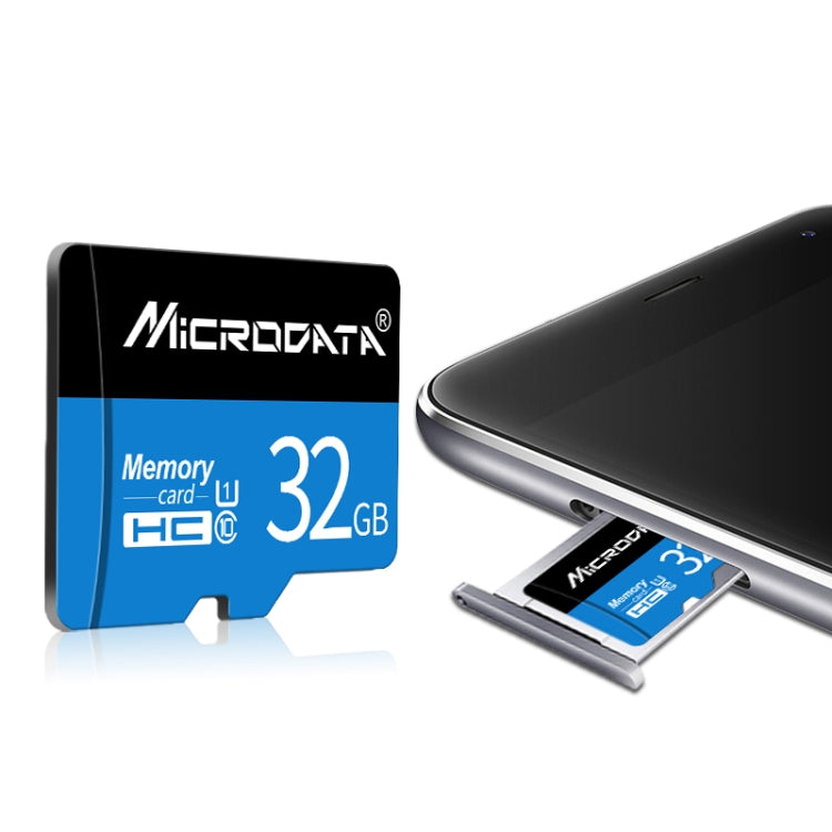 MICRODATA 128GB U3 Blue and Black TF(Micro SD) Memory Card - Micro SD Card by MiCRODATA | Online Shopping South Africa | PMC Jewellery | Buy Now Pay Later Mobicred