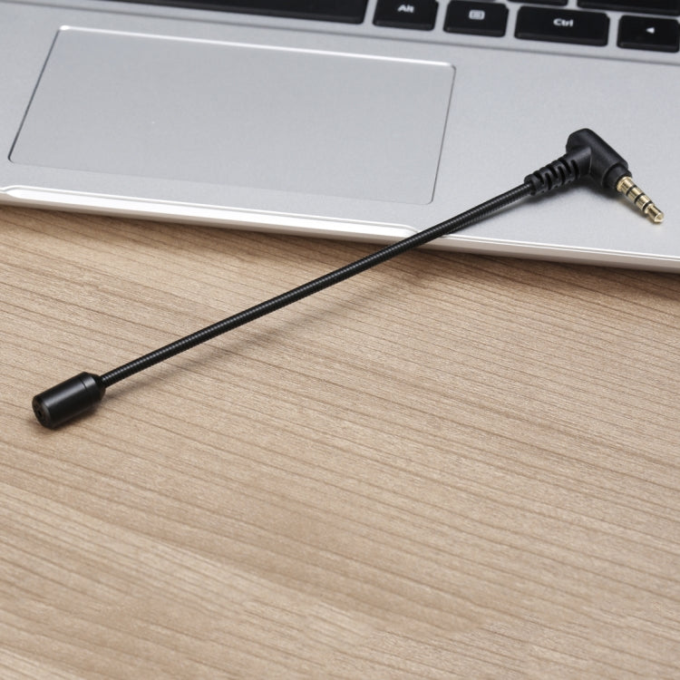 BOYA BY-UM4 3.5mm Interface Plug Live Show Omni-directional Condenser Mic Mini Flexible Microphone for iPhone, Galaxy, Huawei, LG and other Smartphones(Black) - Camera Microphone by BOYA | Online Shopping South Africa | PMC TechLife | Buy Now Pay Later Mobicred