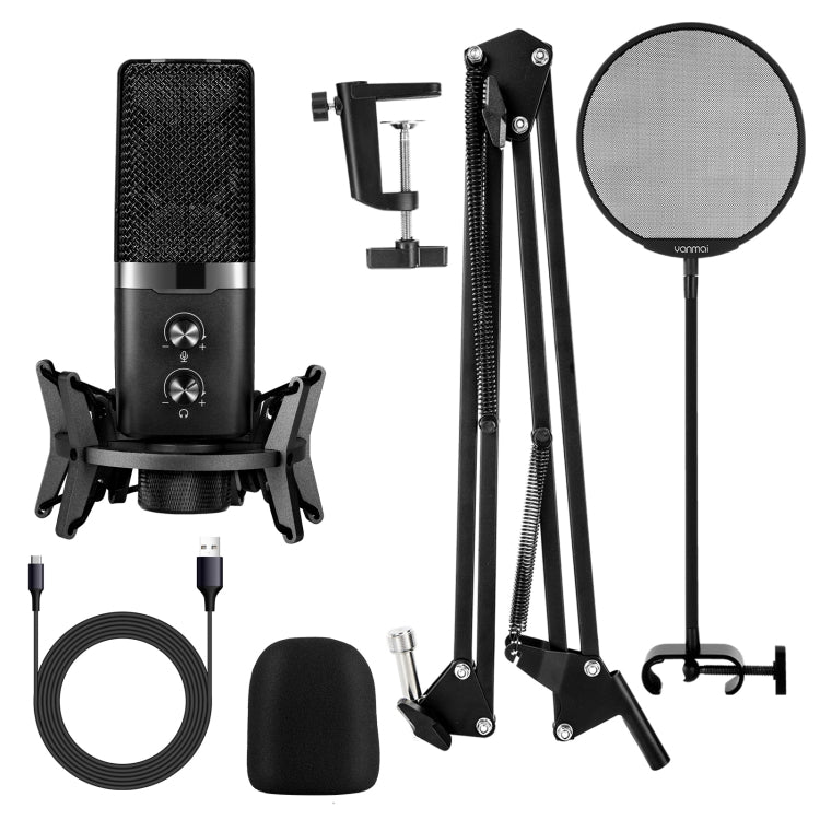 Yanmai X3 USB Recording Microphone Kit - Microphone by Yanmai | Online Shopping South Africa | PMC Jewellery | Buy Now Pay Later Mobicred