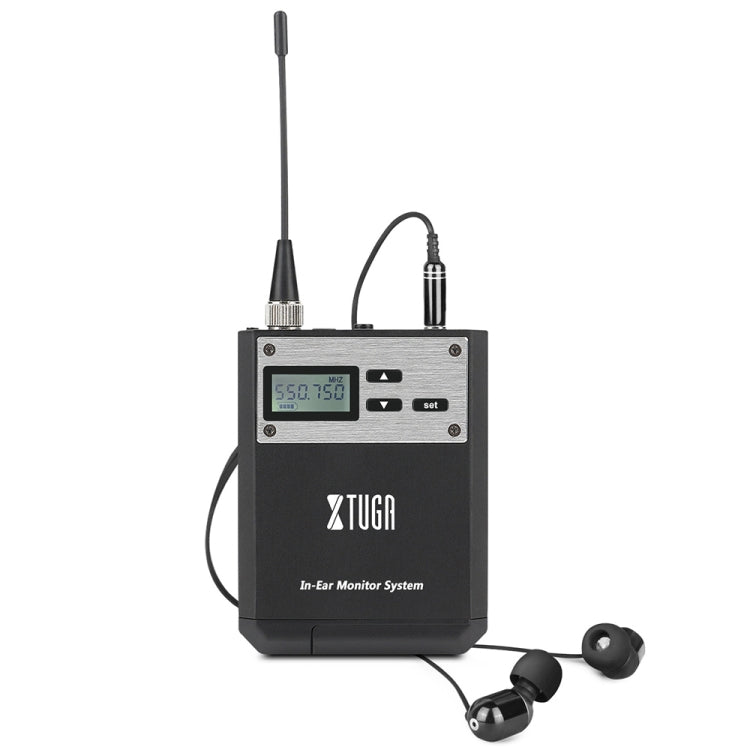 XTUGA IEM1100 UHF Wireless Stage Singer In-Ear Monitor System Single BodyPack Receiver - free shipping - PMC Jewellery - Order now!