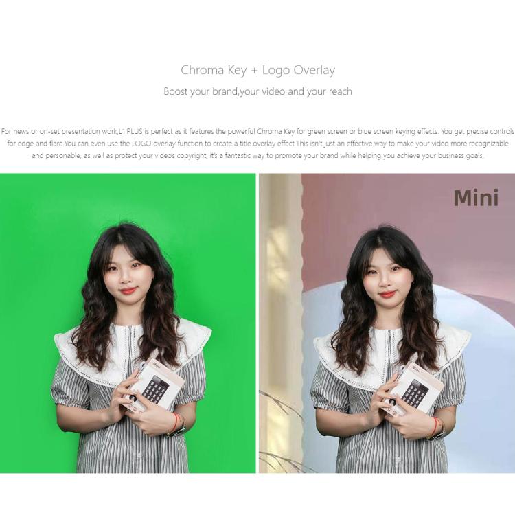 FEELWORLD L1 PLUS Multi-camera Video Mixer Switcher Touch Screen PTZ Control USB3.0 Fast Streaming Switcher (UK Plug) - Live Sound Effects Processors by FEELWORLD | Online Shopping South Africa | PMc TechLife | Buy Now Pay Later Mobicred