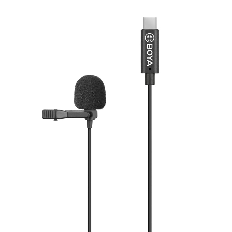 BOYA BY-M3-OP For DJI OSMO Pocket Clip-on Digital Lavalier Microphone (Black) - Microphone by BOYA | Online Shopping South Africa | PMC Jewellery | Buy Now Pay Later Mobicred