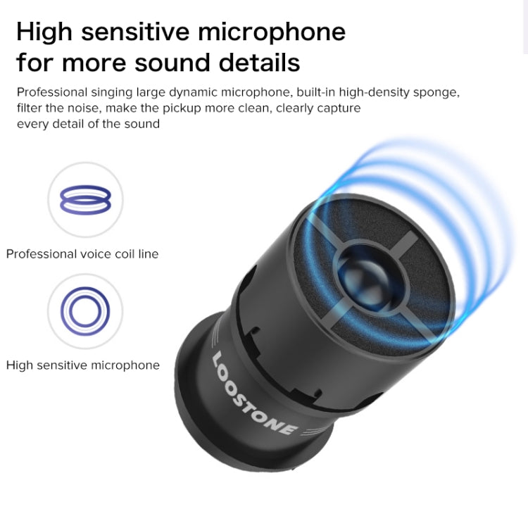 1 Pair Pure Wheat U7 PRO Wireless Karaoke Microphone(White) - Microphone by Huawei | Online Shopping South Africa | PMC Jewellery | Buy Now Pay Later Mobicred