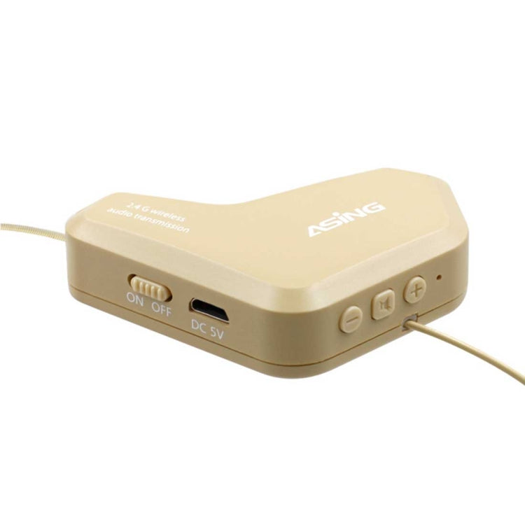 ASiNG WM03 2.4GHz Wireless Audio Transmission Electronic Pickup Microphone, Transmission Distance: 20-30m - free shipping - PMC TechLife - Order now!