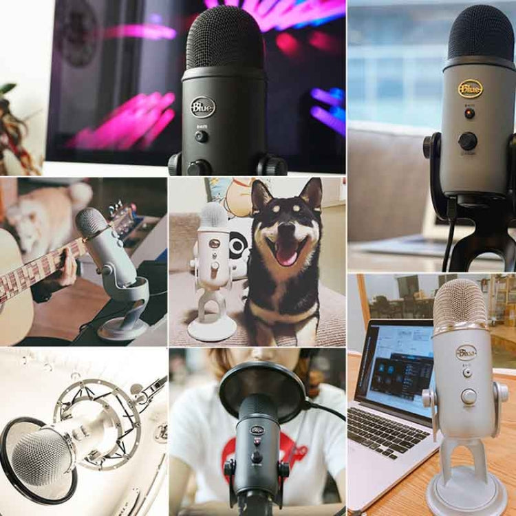 Logitech Blue Yeti USB Condenser Microphone(Black) - free shipping - PMC TechLife - Order now!
